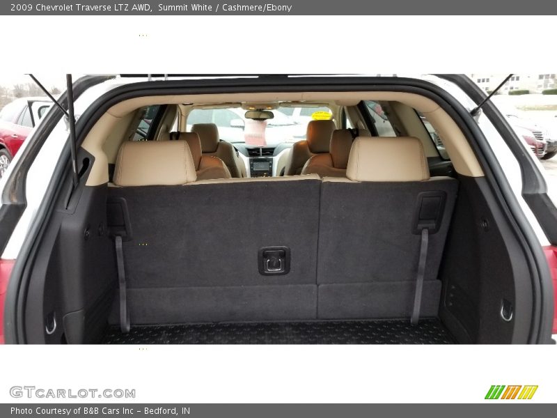 Summit White / Cashmere/Ebony 2009 Chevrolet Traverse LTZ AWD