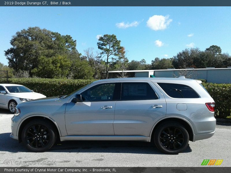 Billet / Black 2019 Dodge Durango GT