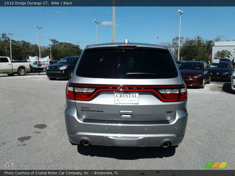 Billet / Black 2019 Dodge Durango GT