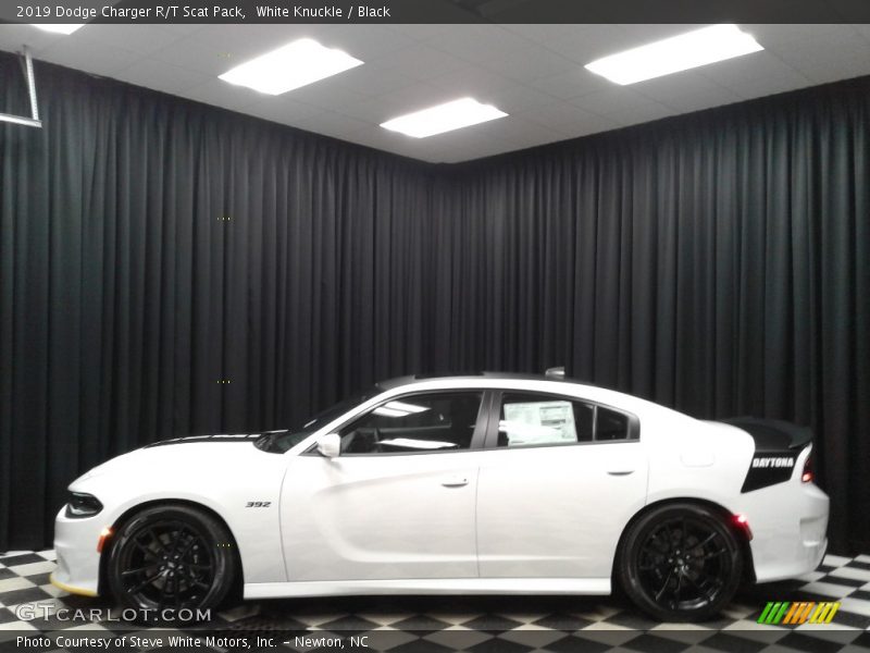 White Knuckle / Black 2019 Dodge Charger R/T Scat Pack