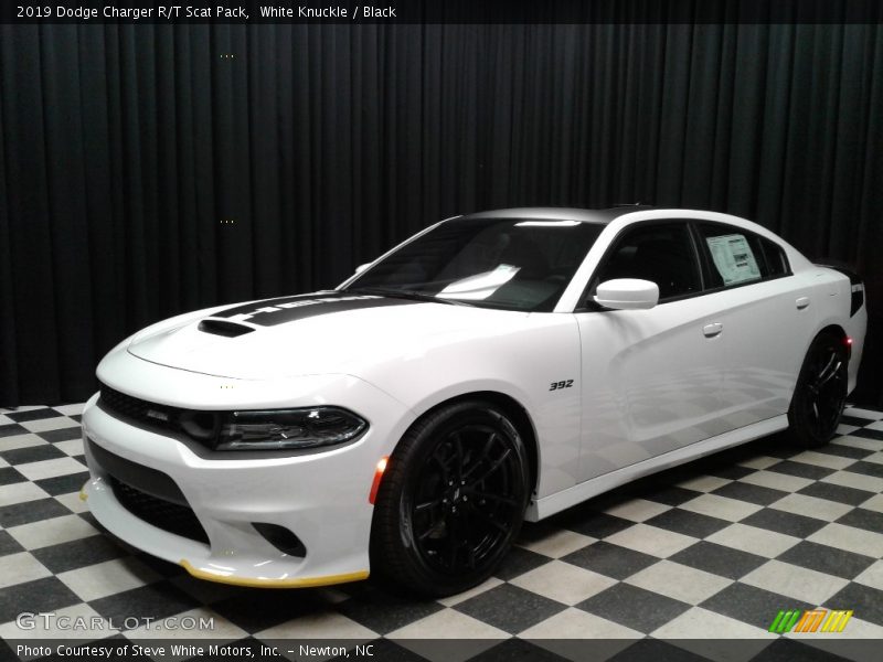 White Knuckle / Black 2019 Dodge Charger R/T Scat Pack