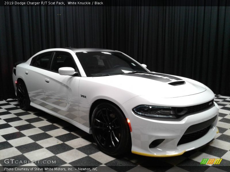 White Knuckle / Black 2019 Dodge Charger R/T Scat Pack