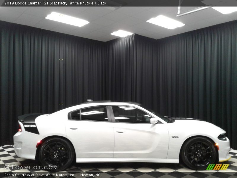 White Knuckle / Black 2019 Dodge Charger R/T Scat Pack