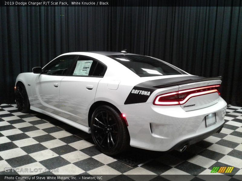 White Knuckle / Black 2019 Dodge Charger R/T Scat Pack