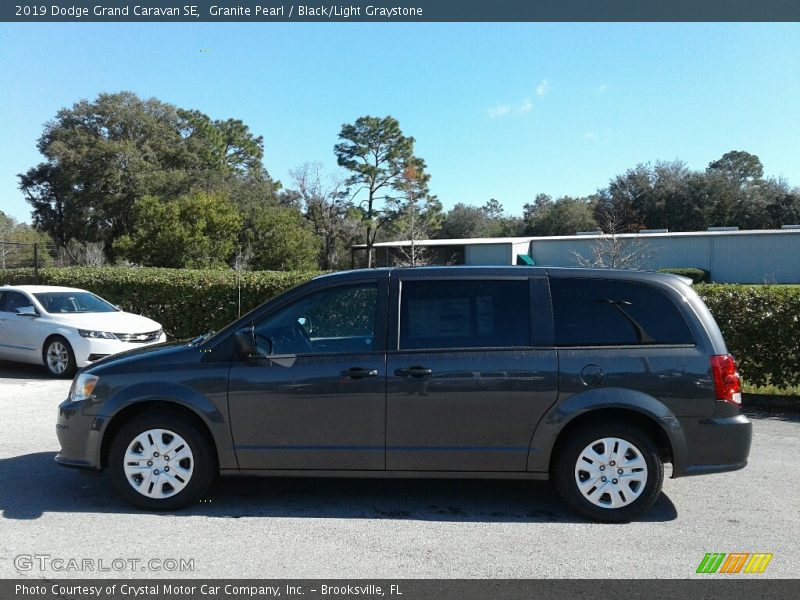 Granite Pearl / Black/Light Graystone 2019 Dodge Grand Caravan SE