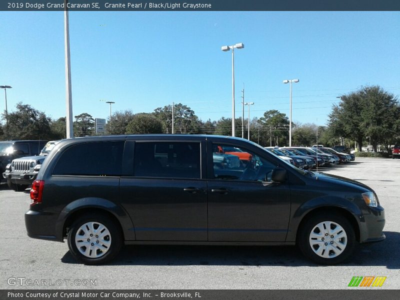 Granite Pearl / Black/Light Graystone 2019 Dodge Grand Caravan SE