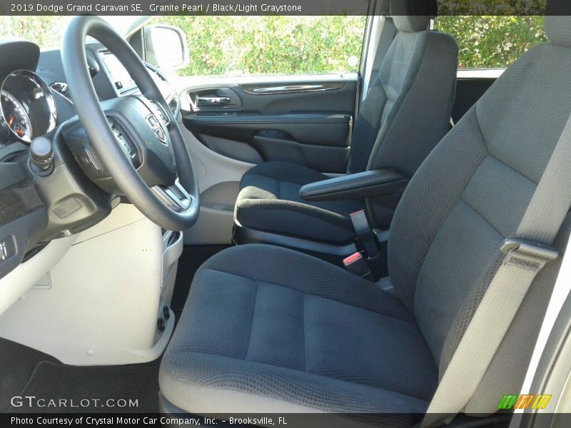 Granite Pearl / Black/Light Graystone 2019 Dodge Grand Caravan SE