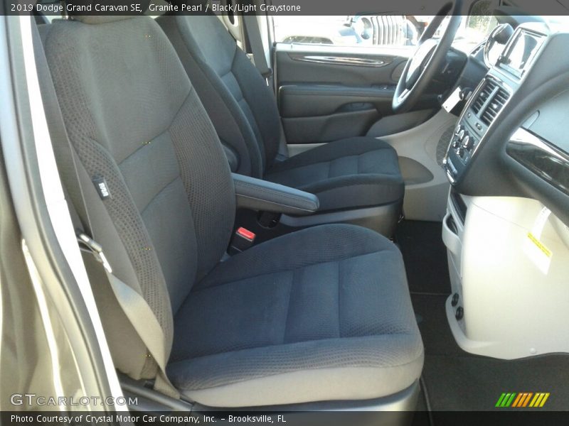 Granite Pearl / Black/Light Graystone 2019 Dodge Grand Caravan SE