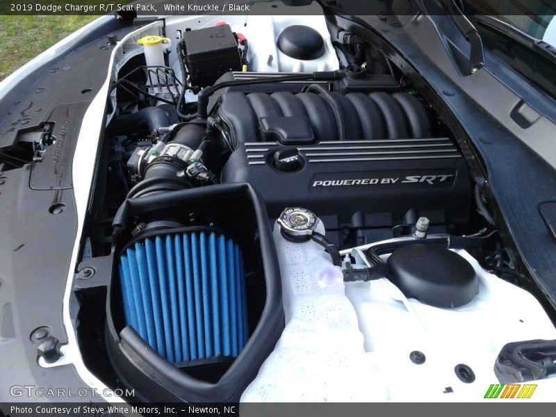 White Knuckle / Black 2019 Dodge Charger R/T Scat Pack