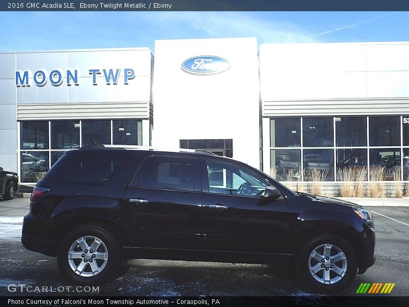 Ebony Twilight Metallic / Ebony 2016 GMC Acadia SLE