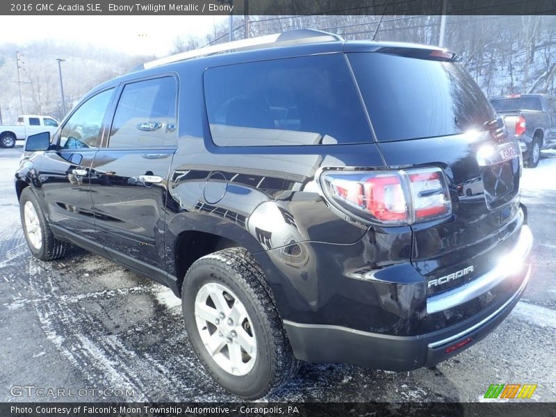 Ebony Twilight Metallic / Ebony 2016 GMC Acadia SLE