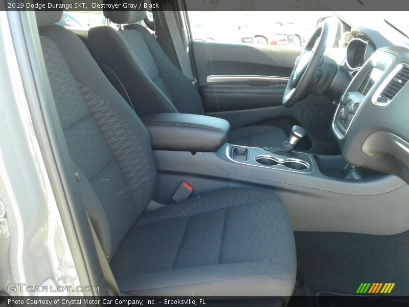 Destroyer Gray / Black 2019 Dodge Durango SXT