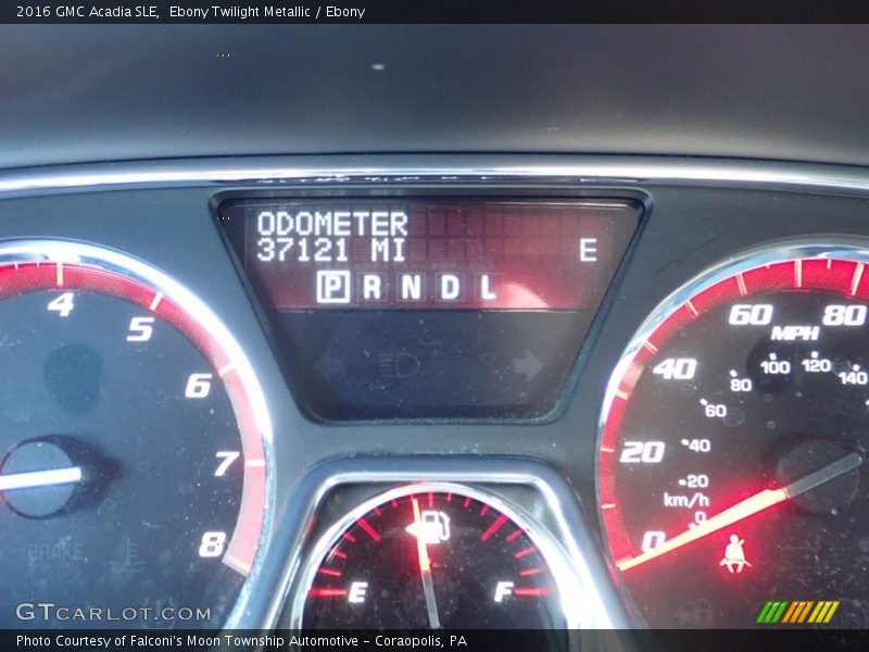 Ebony Twilight Metallic / Ebony 2016 GMC Acadia SLE