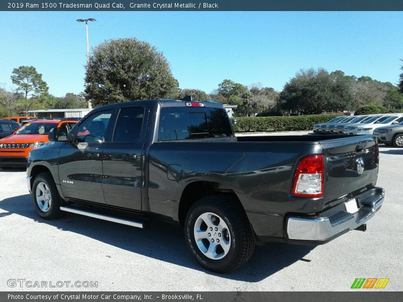 Granite Crystal Metallic / Black 2019 Ram 1500 Tradesman Quad Cab