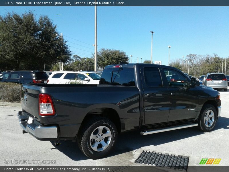 Granite Crystal Metallic / Black 2019 Ram 1500 Tradesman Quad Cab