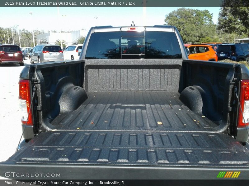 Granite Crystal Metallic / Black 2019 Ram 1500 Tradesman Quad Cab