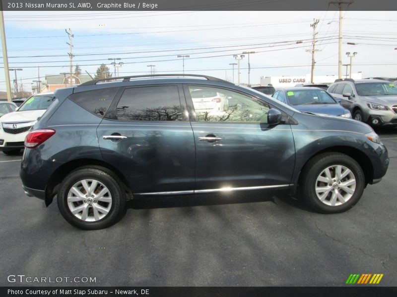 Graphite Blue / Beige 2013 Nissan Murano SL AWD
