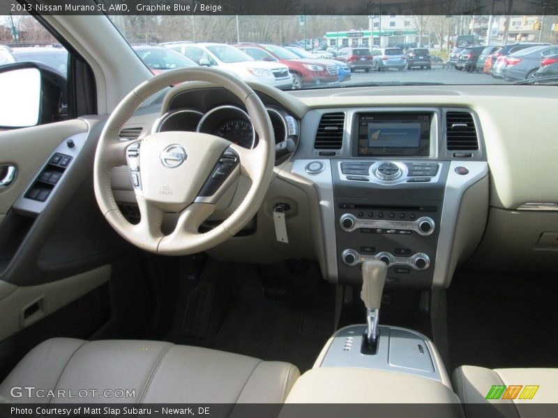 Graphite Blue / Beige 2013 Nissan Murano SL AWD