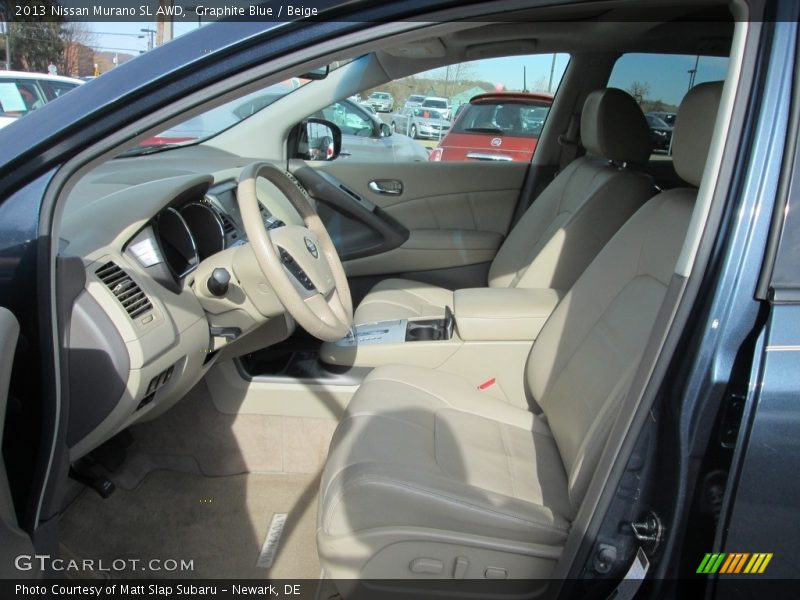 Graphite Blue / Beige 2013 Nissan Murano SL AWD