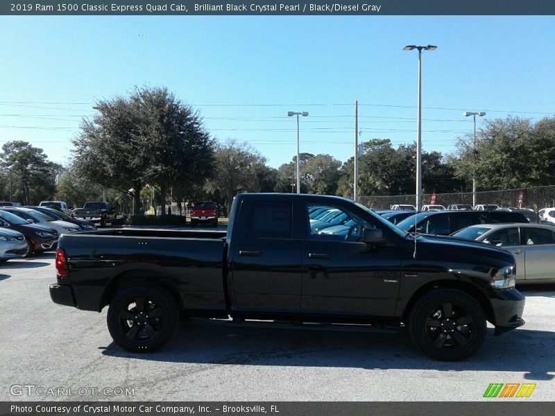 Brilliant Black Crystal Pearl / Black/Diesel Gray 2019 Ram 1500 Classic Express Quad Cab