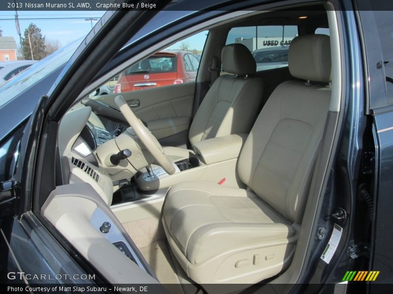 Graphite Blue / Beige 2013 Nissan Murano SL AWD