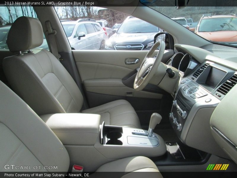 Graphite Blue / Beige 2013 Nissan Murano SL AWD