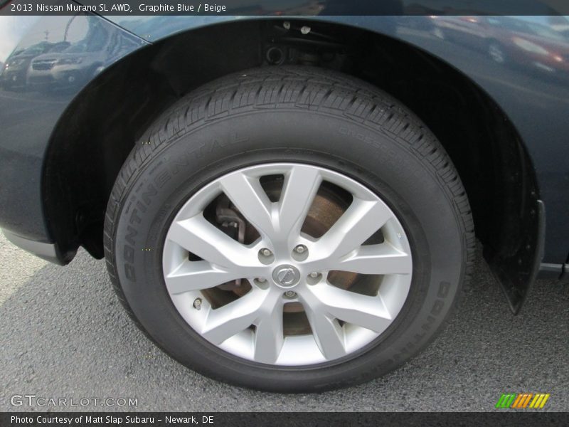 Graphite Blue / Beige 2013 Nissan Murano SL AWD