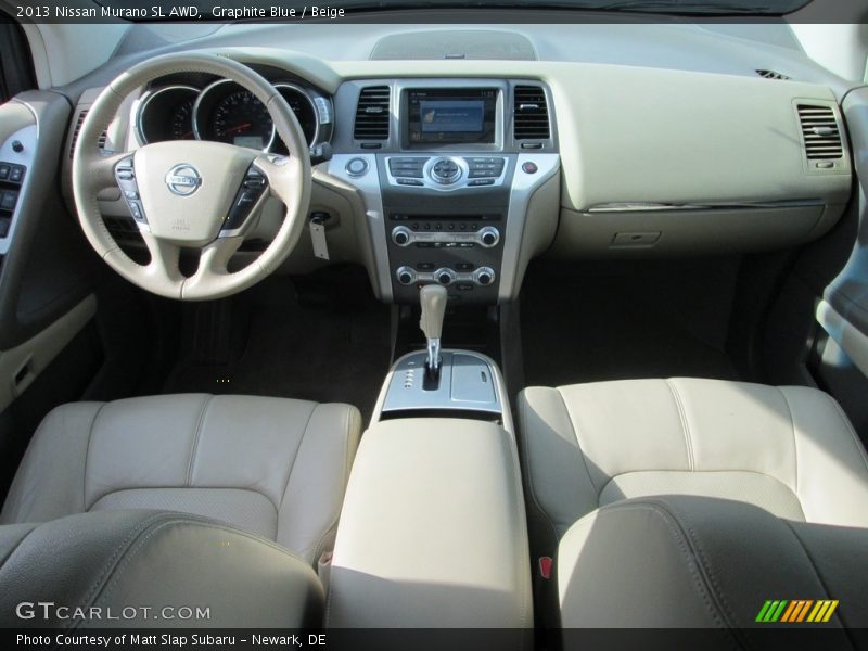 Graphite Blue / Beige 2013 Nissan Murano SL AWD