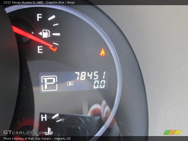 Graphite Blue / Beige 2013 Nissan Murano SL AWD