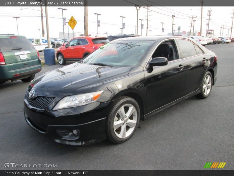 Black / Dark Charcoal 2010 Toyota Camry SE