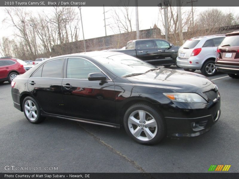 Black / Dark Charcoal 2010 Toyota Camry SE