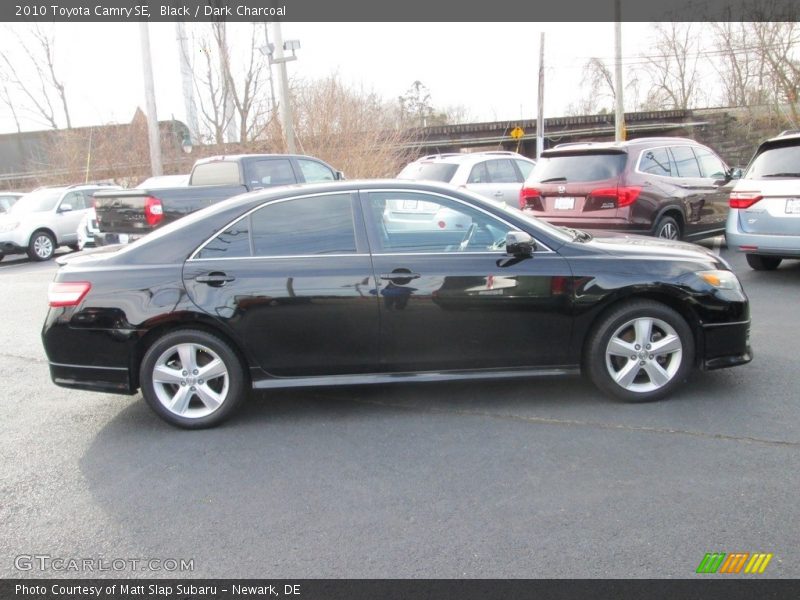 Black / Dark Charcoal 2010 Toyota Camry SE