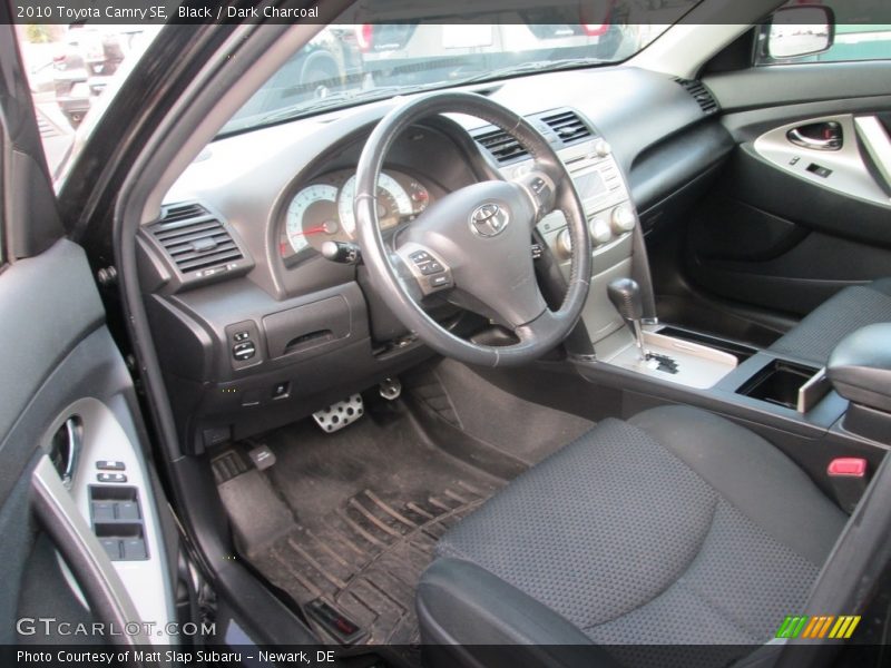 Black / Dark Charcoal 2010 Toyota Camry SE