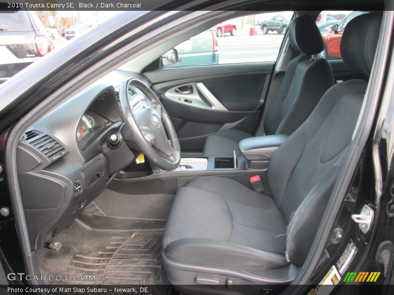 Black / Dark Charcoal 2010 Toyota Camry SE