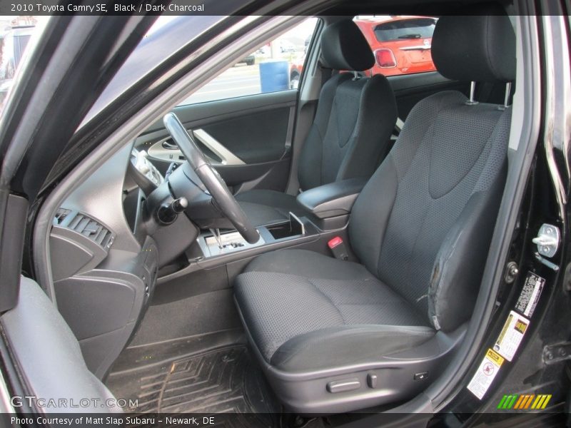 Black / Dark Charcoal 2010 Toyota Camry SE