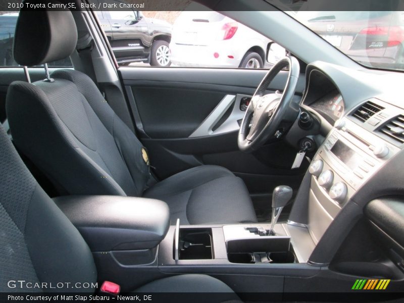 Black / Dark Charcoal 2010 Toyota Camry SE