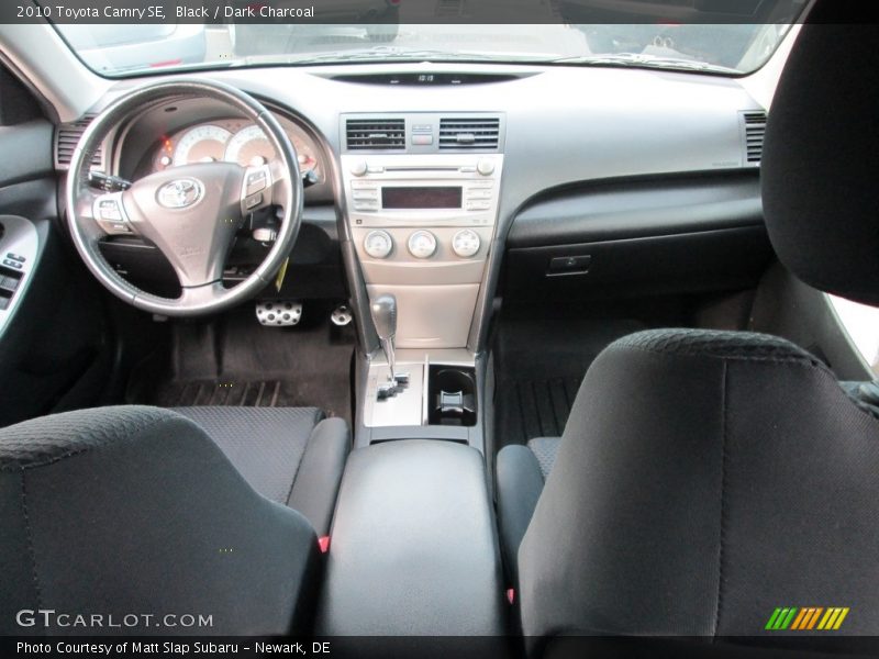 Black / Dark Charcoal 2010 Toyota Camry SE