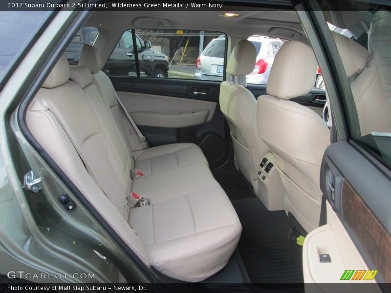 Wilderness Green Metallic / Warm Ivory 2017 Subaru Outback 2.5i Limited