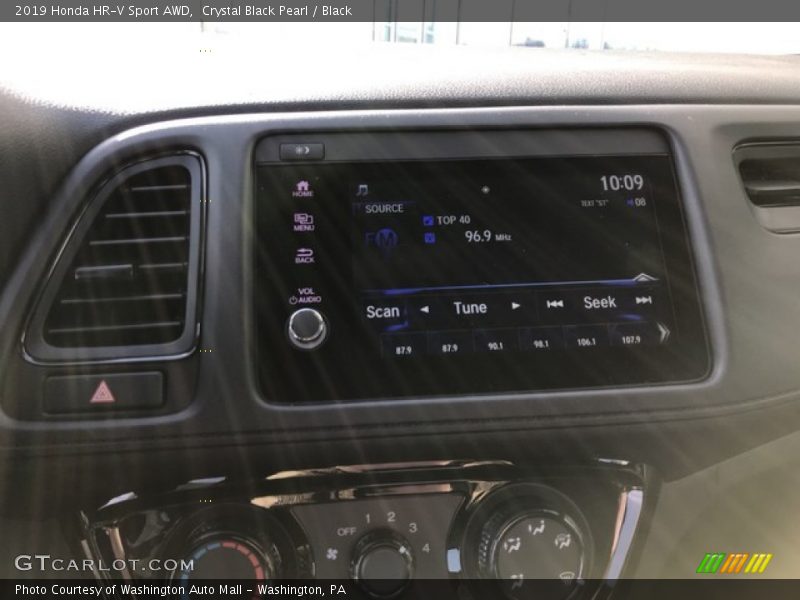 Crystal Black Pearl / Black 2019 Honda HR-V Sport AWD