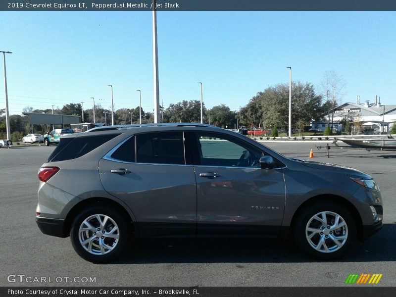 Pepperdust Metallic / Jet Black 2019 Chevrolet Equinox LT