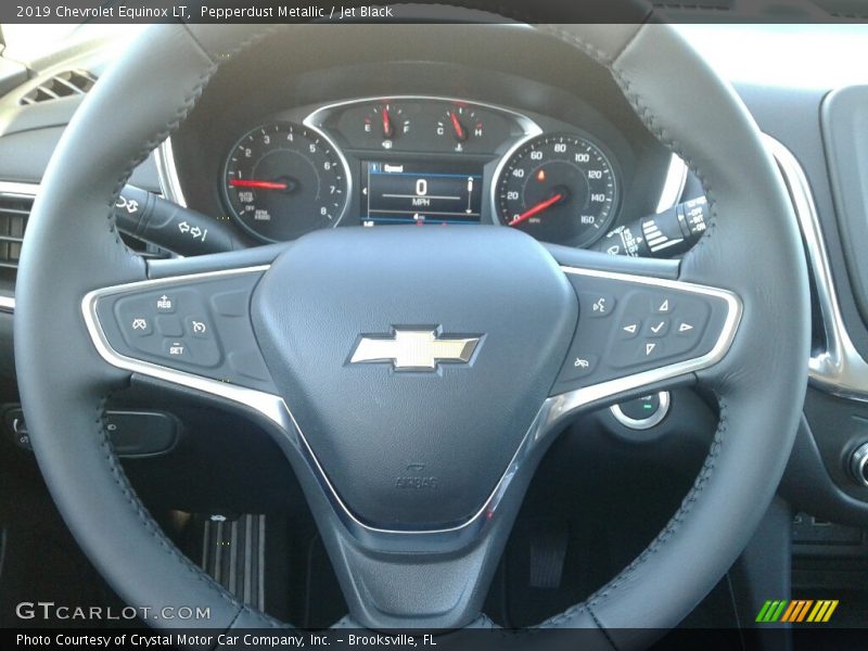Pepperdust Metallic / Jet Black 2019 Chevrolet Equinox LT