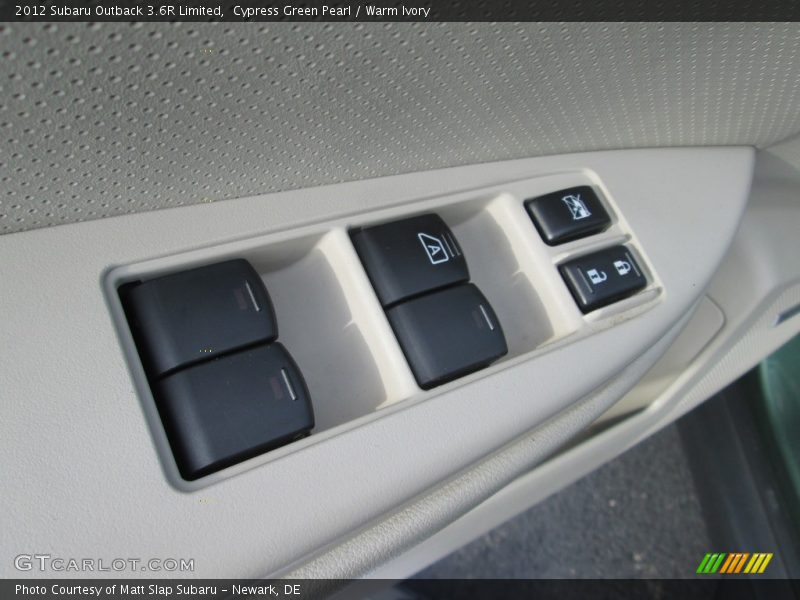 Cypress Green Pearl / Warm Ivory 2012 Subaru Outback 3.6R Limited