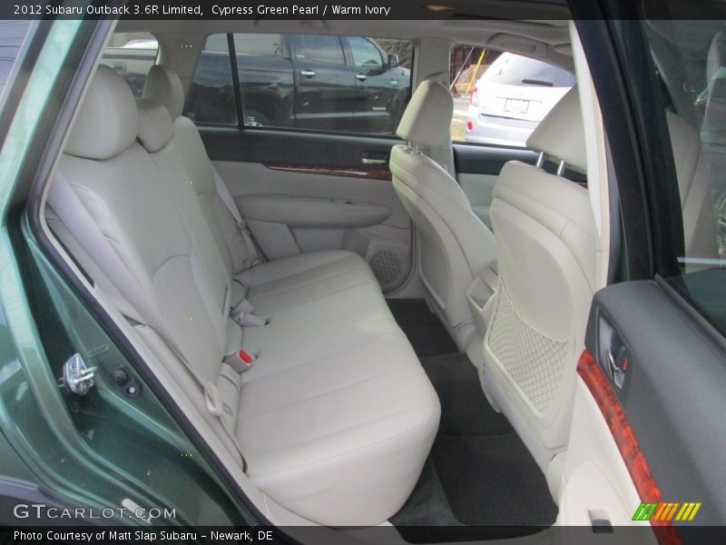 Cypress Green Pearl / Warm Ivory 2012 Subaru Outback 3.6R Limited