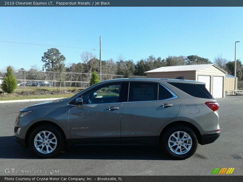 Pepperdust Metallic / Jet Black 2019 Chevrolet Equinox LT
