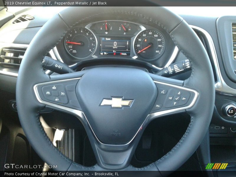 Pepperdust Metallic / Jet Black 2019 Chevrolet Equinox LT