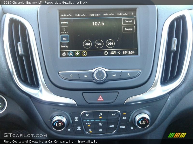 Pepperdust Metallic / Jet Black 2019 Chevrolet Equinox LT