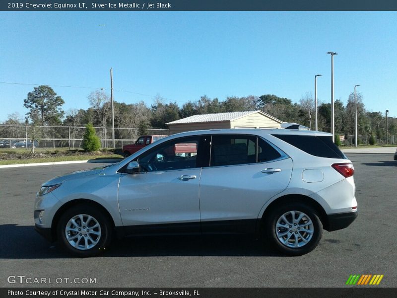 Silver Ice Metallic / Jet Black 2019 Chevrolet Equinox LT