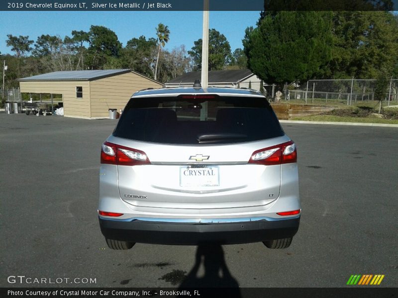 Silver Ice Metallic / Jet Black 2019 Chevrolet Equinox LT