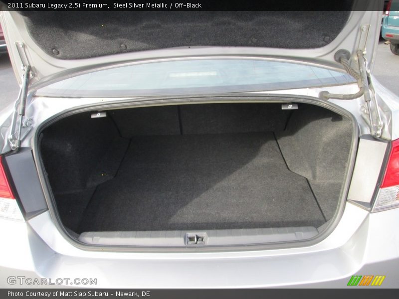 Steel Silver Metallic / Off-Black 2011 Subaru Legacy 2.5i Premium