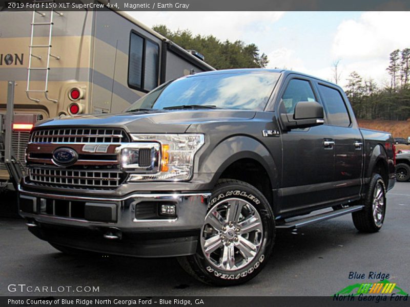 Magnetic / Earth Gray 2019 Ford F150 XLT SuperCrew 4x4